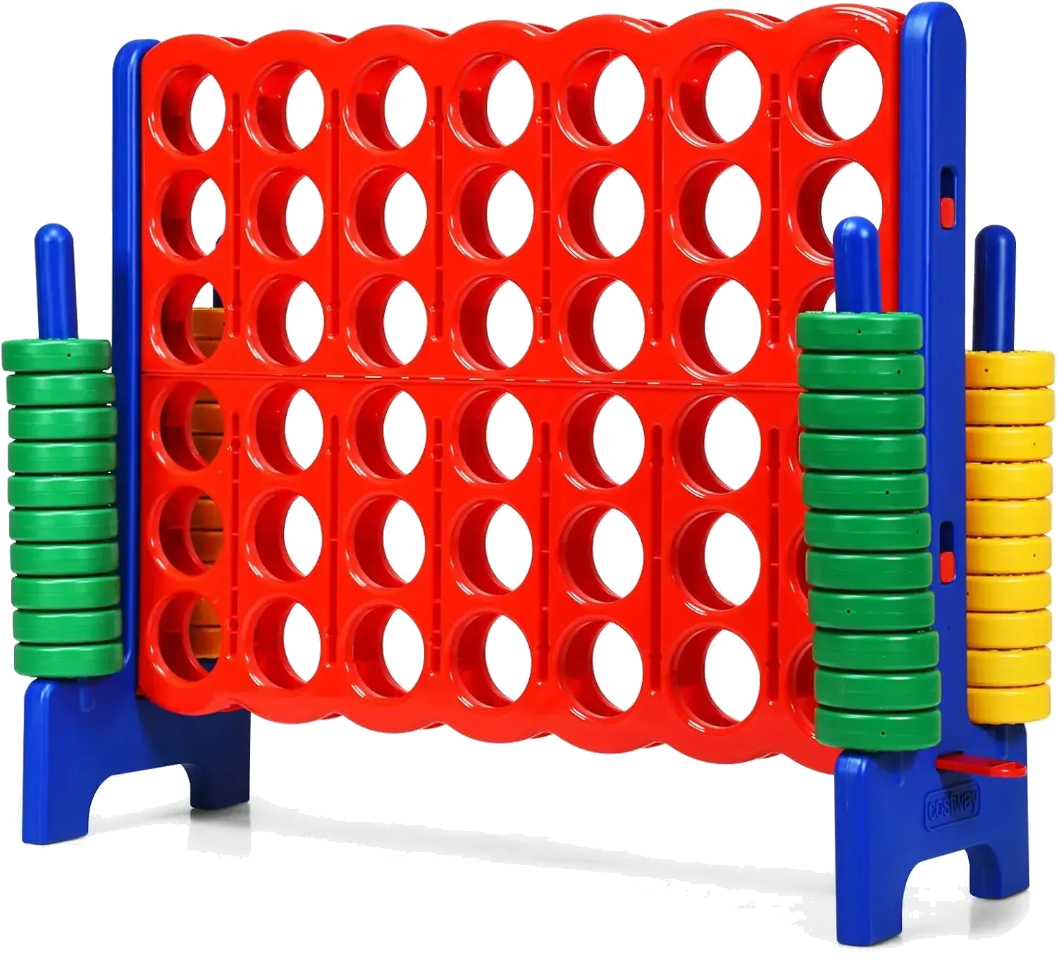 41"x47" Giant Connect Four Plastic Yard Game Indoor Outdoor